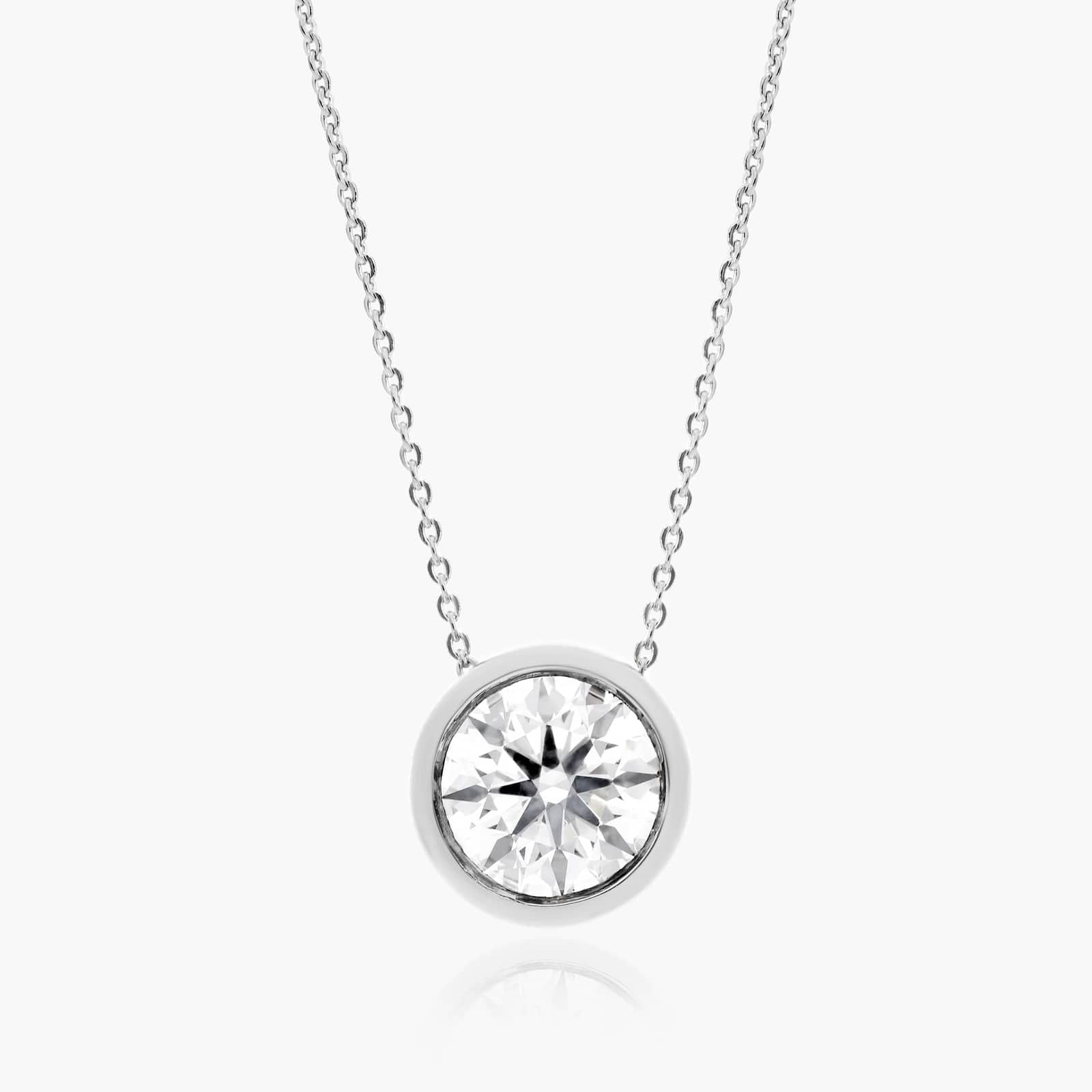 SOLITAIRE DIAMONDS BY THE YARD NECKLACE