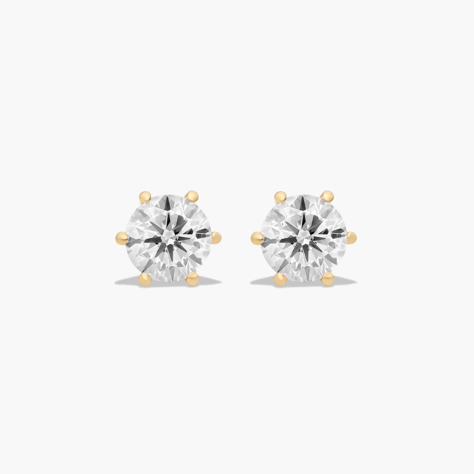 Khadija Moissanite Earrings|1ct
