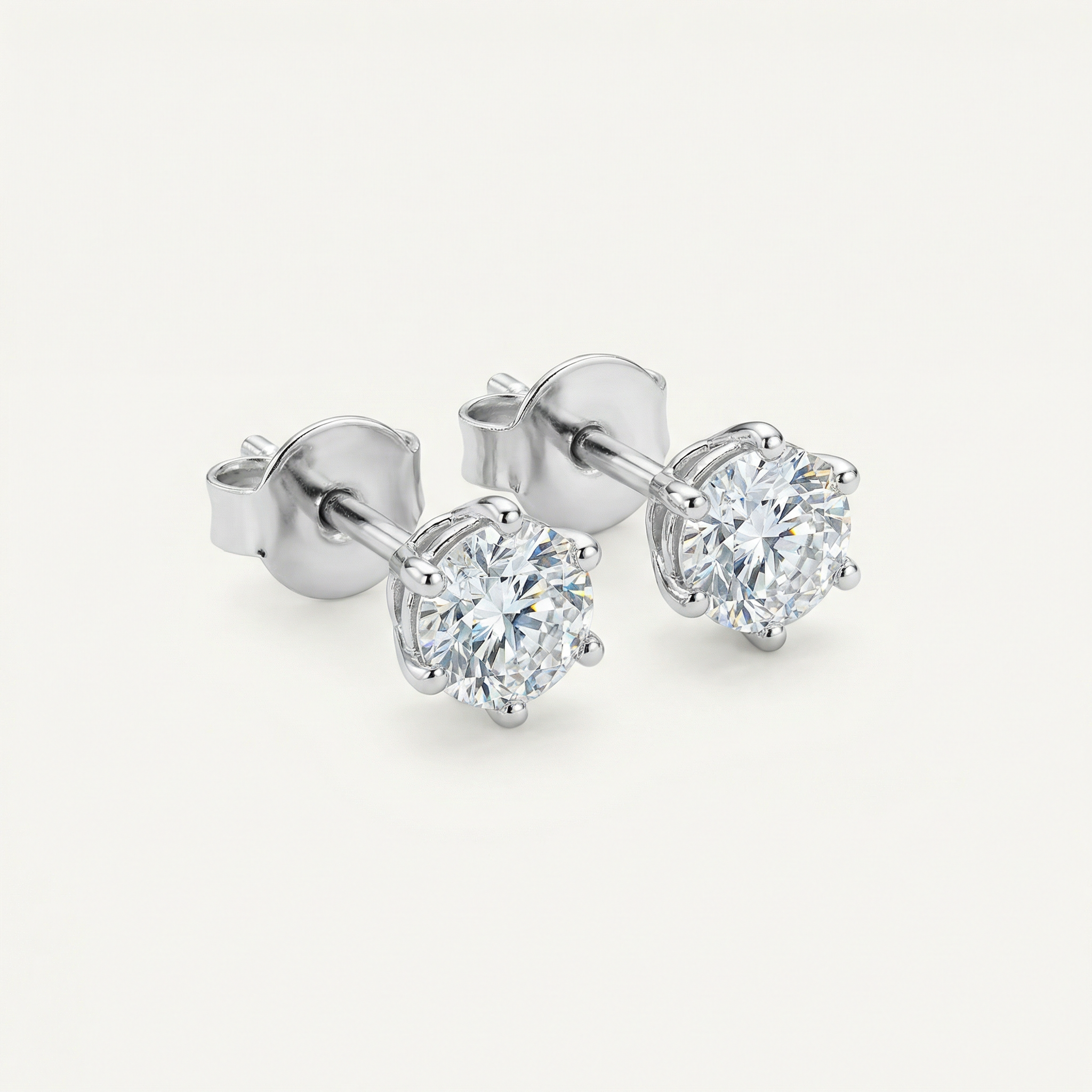 6 PRONG STUDS (0.25CT)