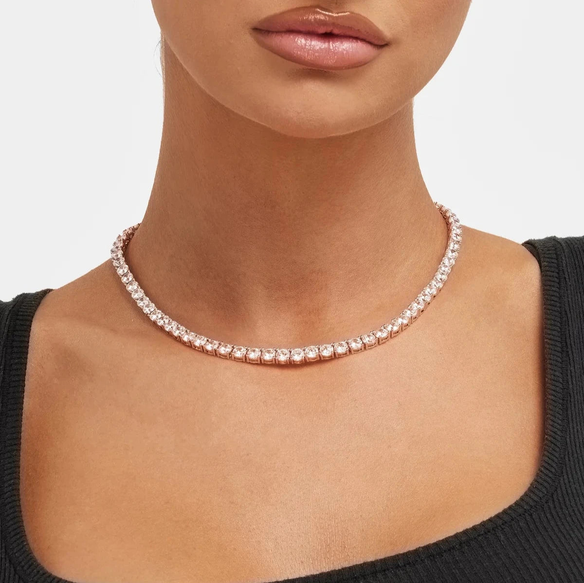 5MM TENNIS NECKLACE