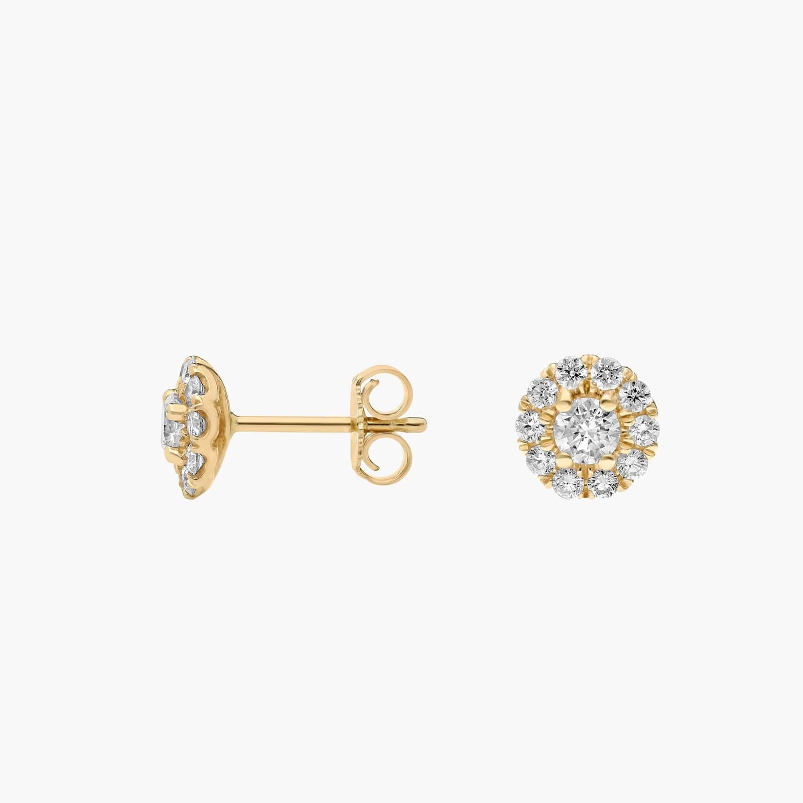 Nima Moissanite Earrings|.5ct