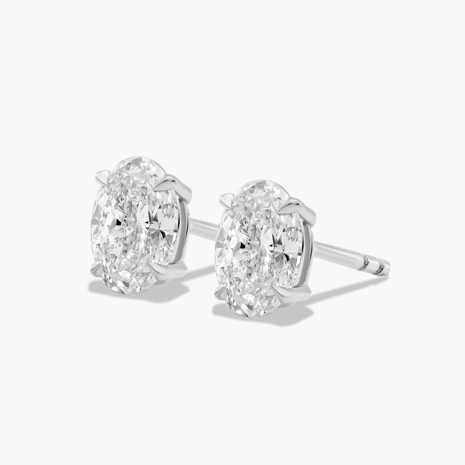 Malak Moissanite Earrings|1ct