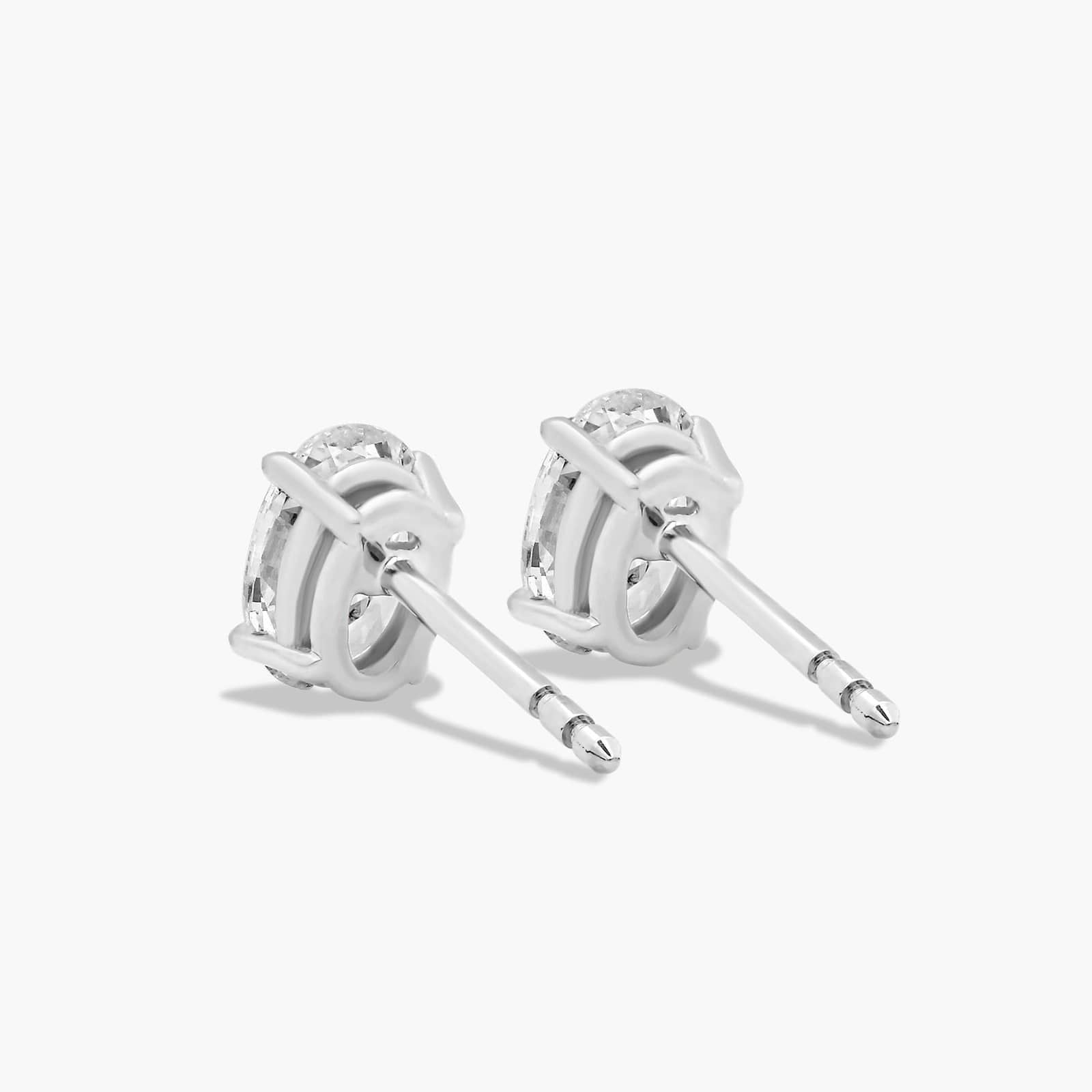 Malak Moissanite Earrings|1ct