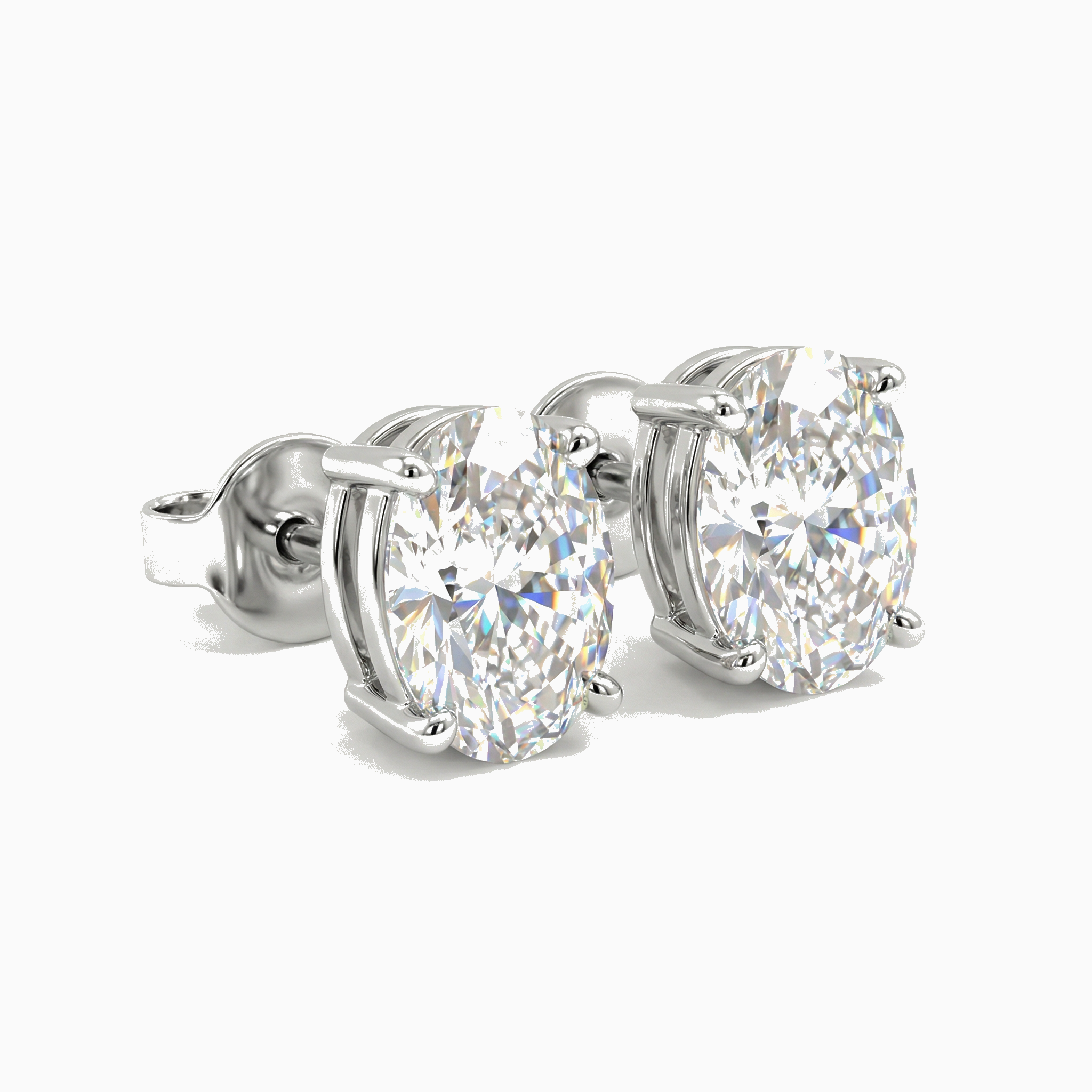 Layla Moissanite Earrings|1ct