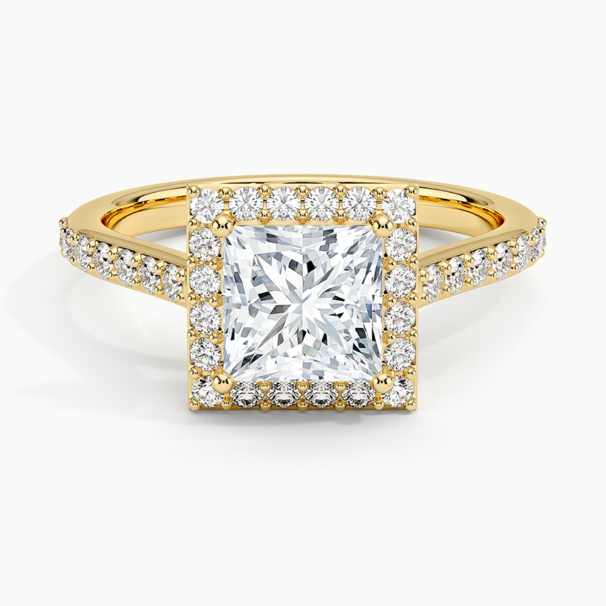 Amina Moissanite Ring|1ct