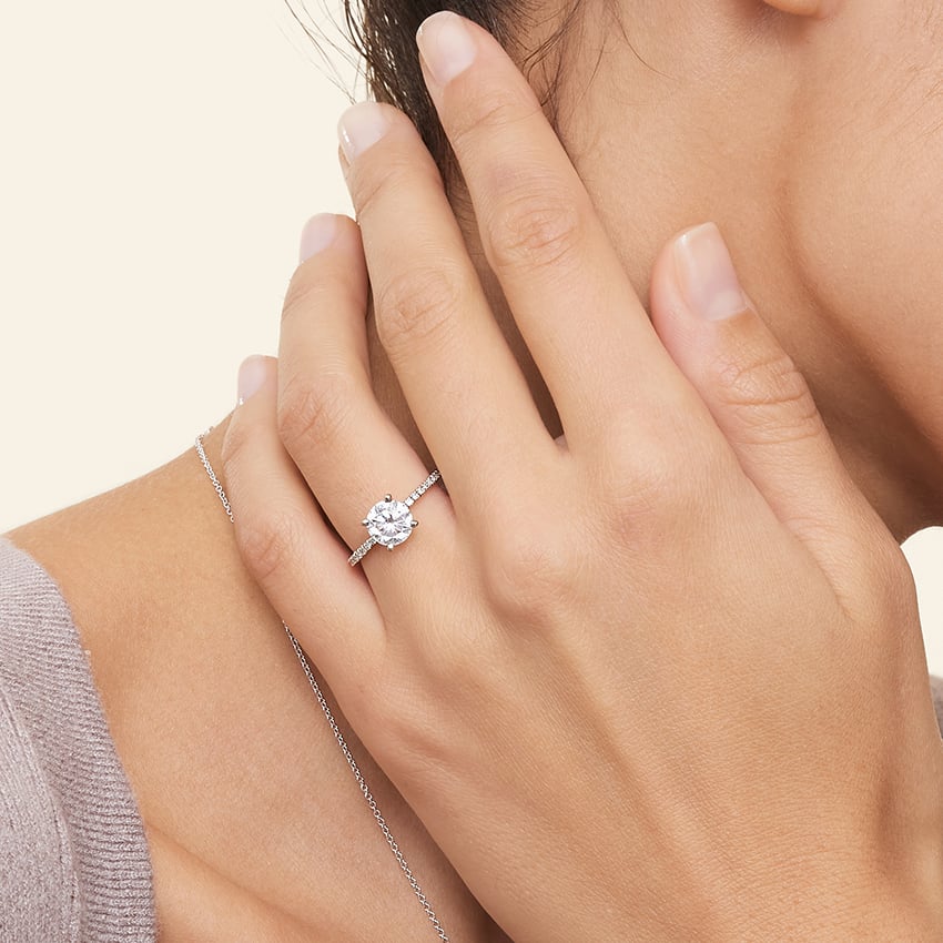 Zain Moissanite Ring|5.8tcw