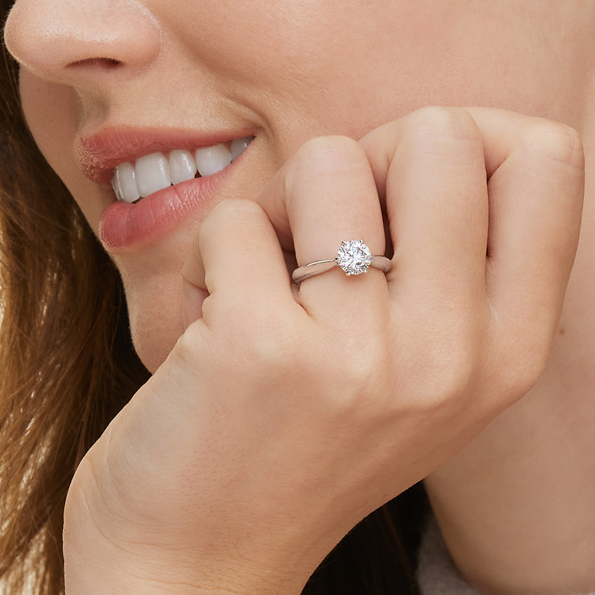 Samira Moissanite Ring|3ct