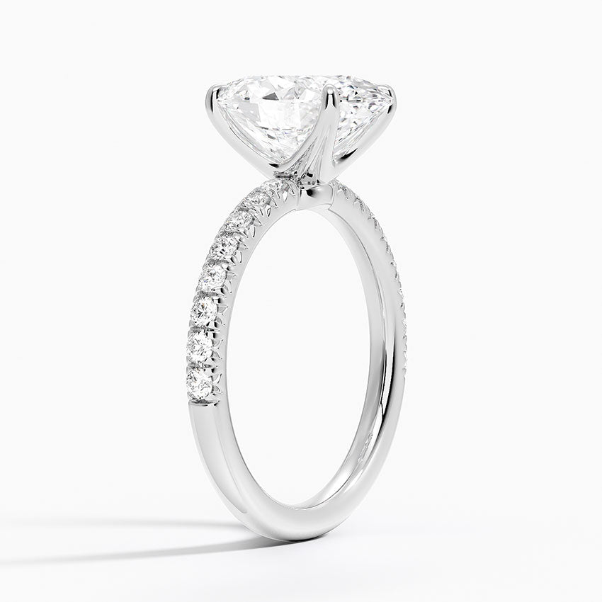 Jana Moissanite Ring|3.94tcw