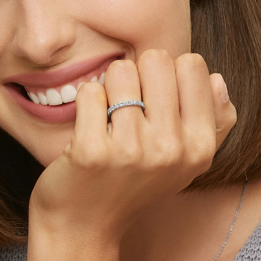 Sara Moissanite Ring|1tcw