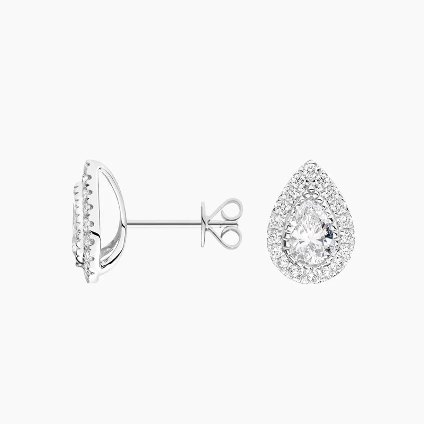 Layla Moissanite Earrings|1ct