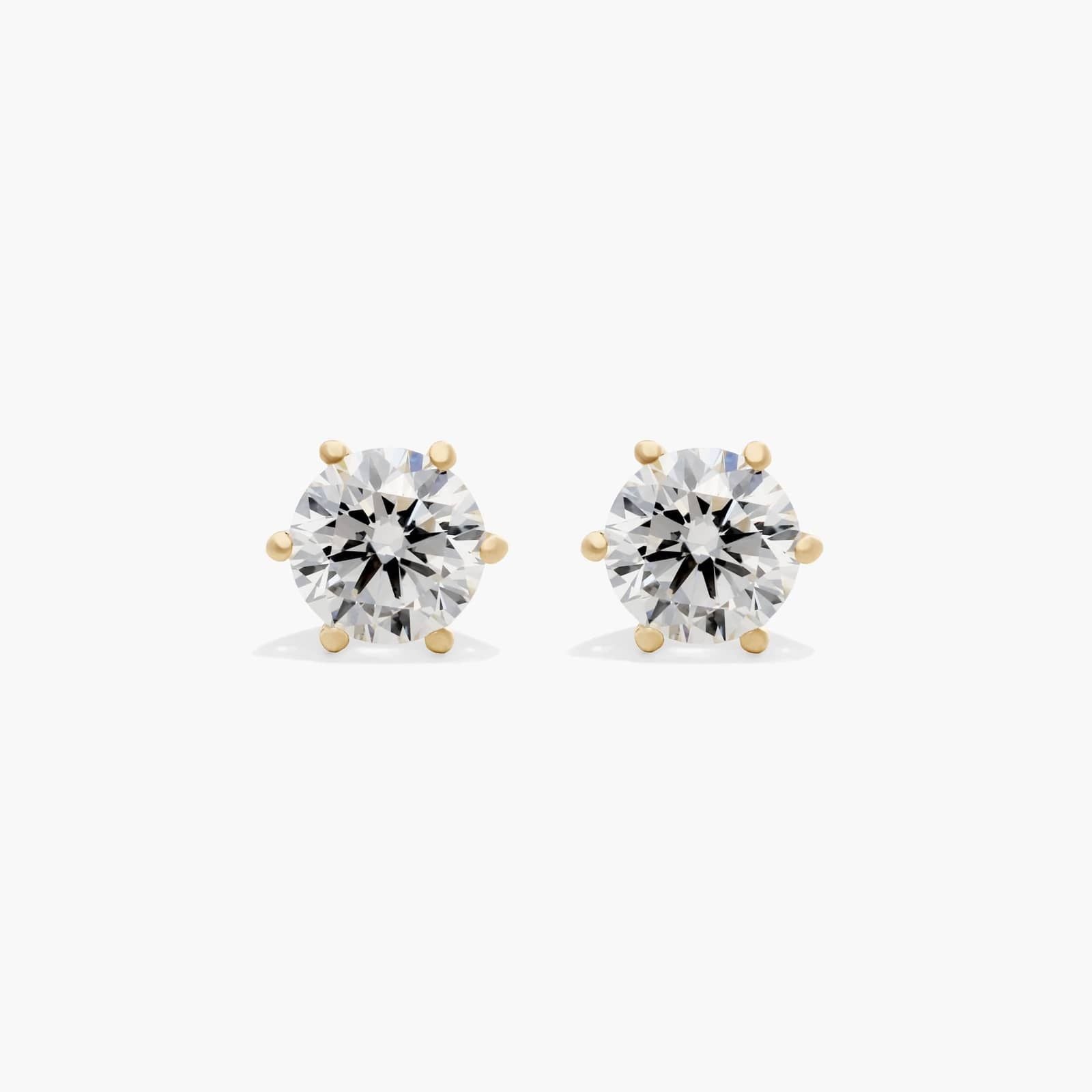 Azra Moissanite Earrings｜.5ct