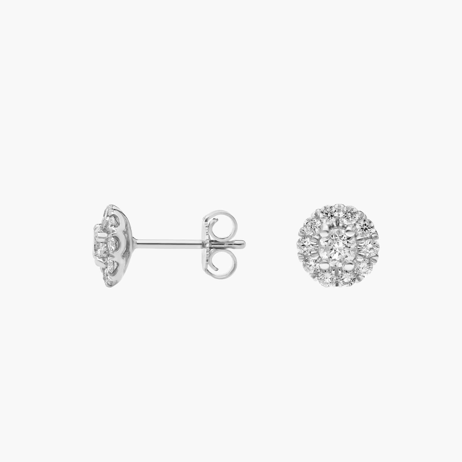 Nima Moissanite Earrings｜.5ct