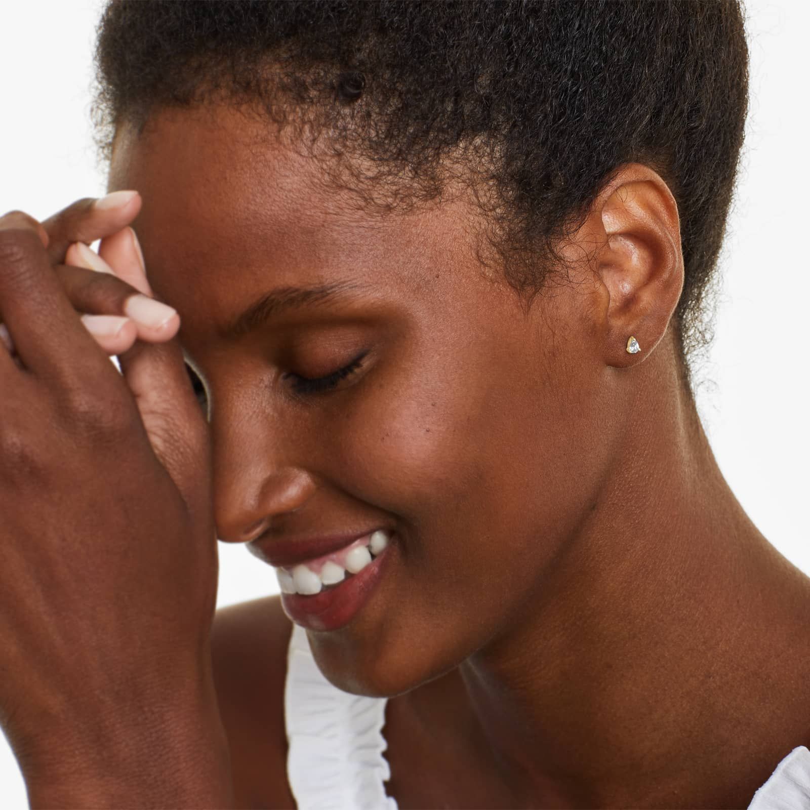 Maram Moissanite Earrings - 0.5ct