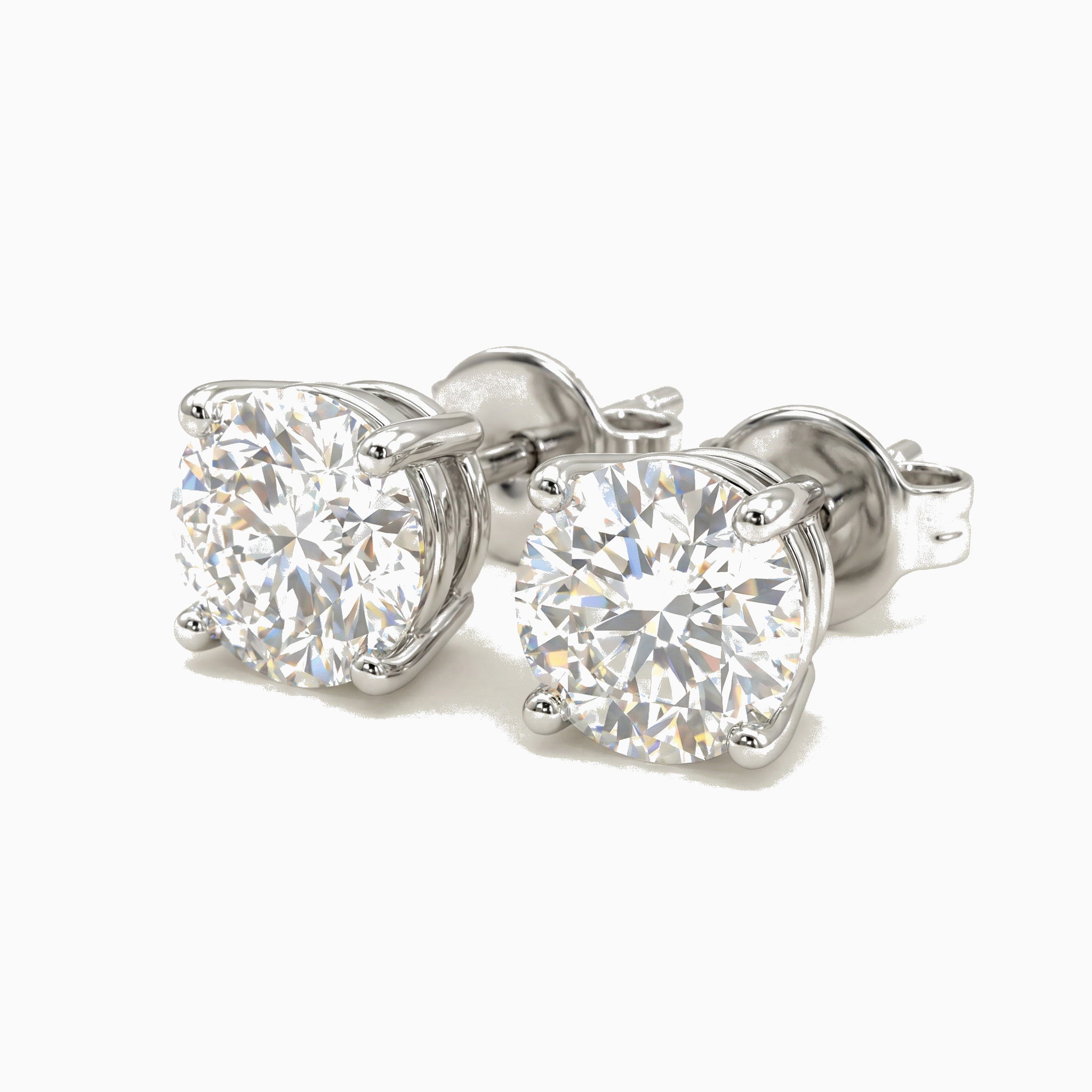 Fatima Moissanite Earrings｜1ct
