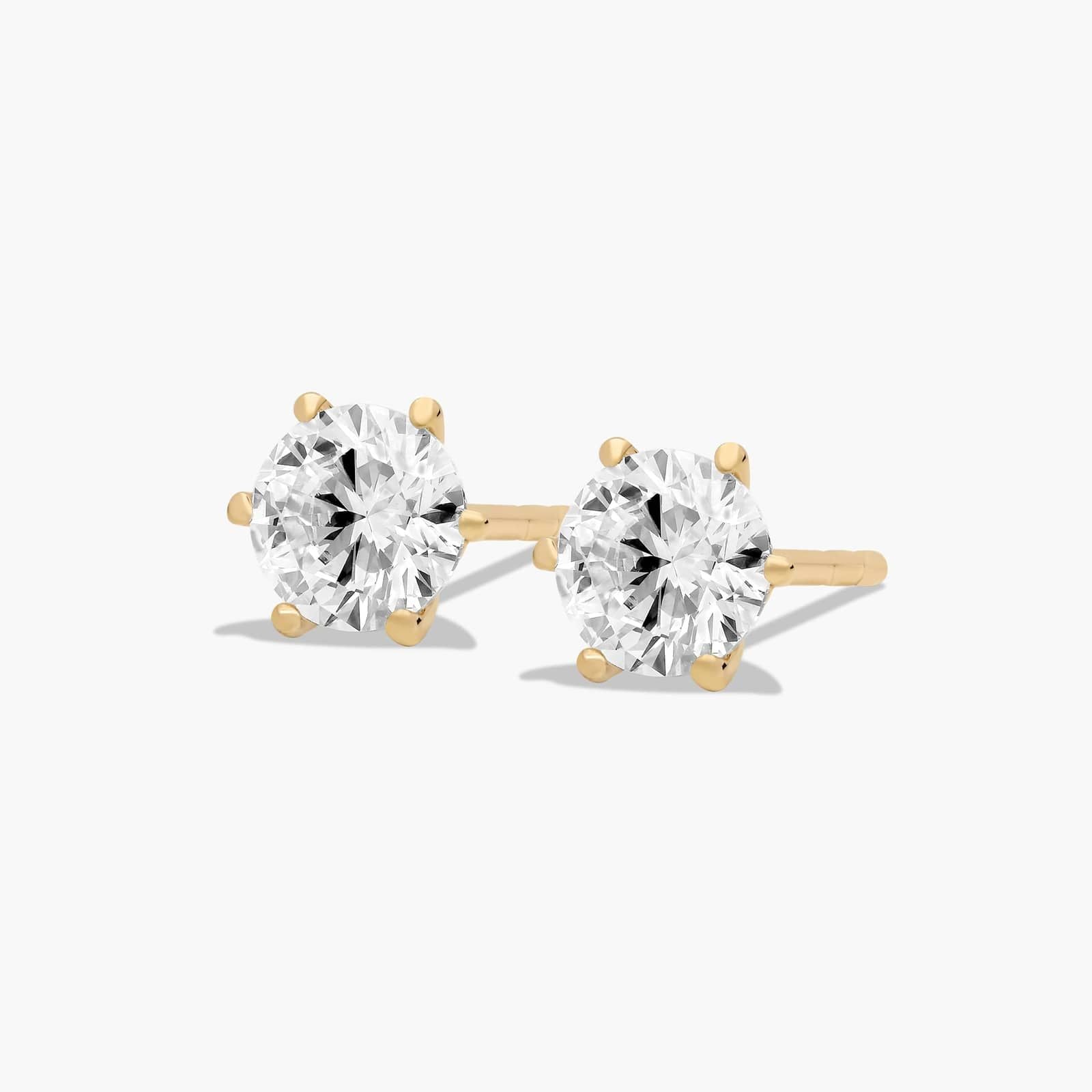 Khadija Moissanite Earrings｜1ct