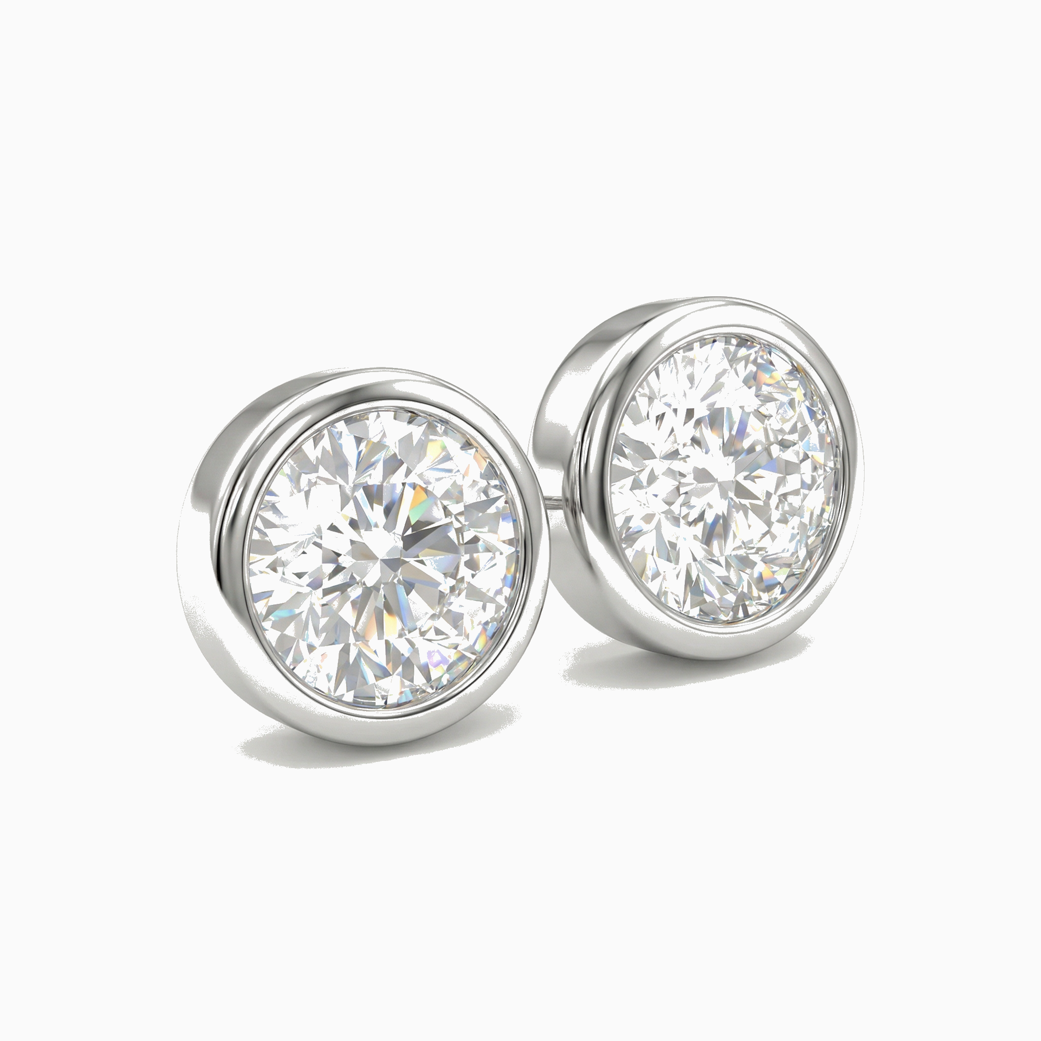 Khadija Moissanite Earrings｜1ct
