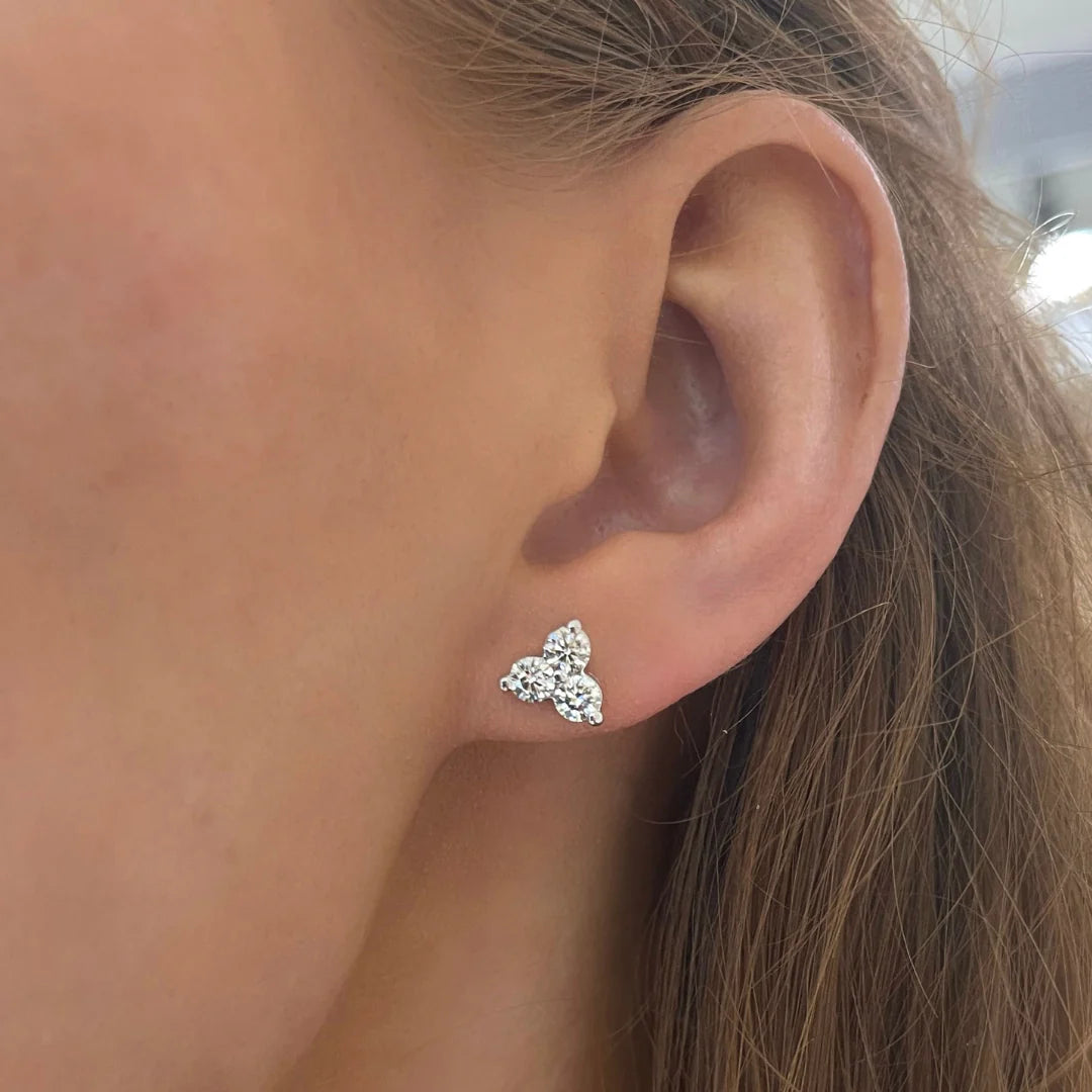 TRILOGY CLUSTER STUDS