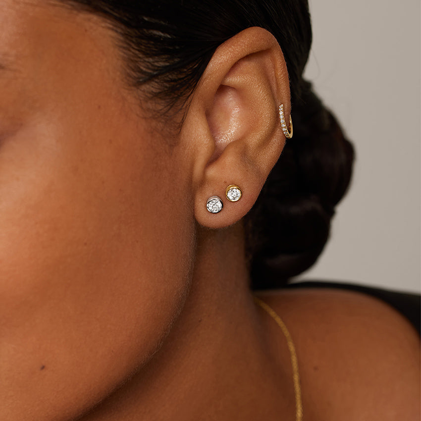 Yara Moissanite Earrings｜.5ct