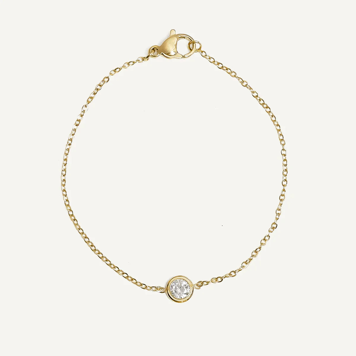 🎁 Free 1ct Moissanite 18k Gold Bracelet